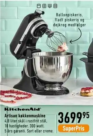 Imerco Artisan køkkenmaskine tilbud