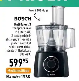 Imerco MultiTalent 3 foodprocessor tilbud