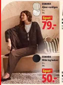 Lidl ESMARA Ajour-cardigan tilbud
