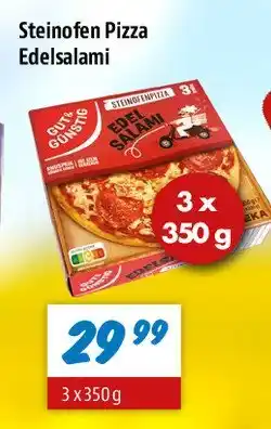 zur Krone Steinofen Pizza Edelsalami tilbud