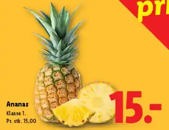 Lidl Ananas tilbud