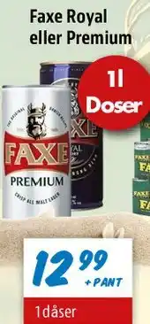 zur Krone Faxe Royal eller Premium tilbud