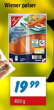zur Krone Wiener pølser tilbud