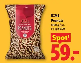 Lidl KIMS Peanuts tilbud
