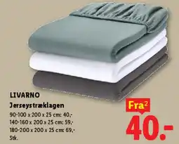 Lidl LIVARNO Jerseystræklagen tilbud