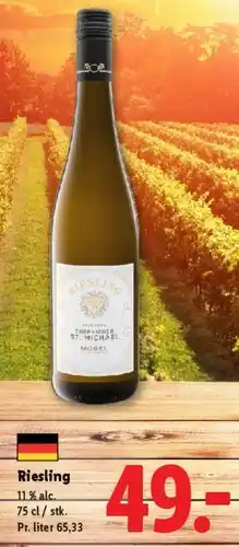 Lidl Riesling tilbud