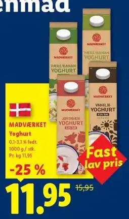Lidl Madværket Yoghurt tilbud