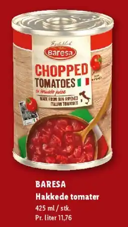 Lidl BARESA Hakkede tomater tilbud