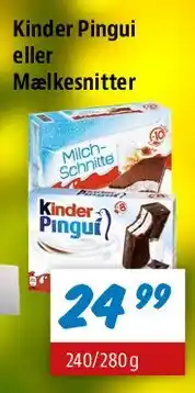 zur Krone Kinder Pingui / Mælkesnitter tilbud
