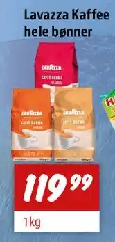 zur Krone Lavazza kaffe hele bønner tilbud