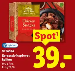 Lidl Koreansk-inspireret kylling tilbud