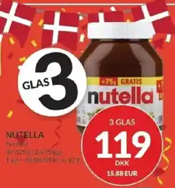 Nielsen's Discount Nutella tilbud