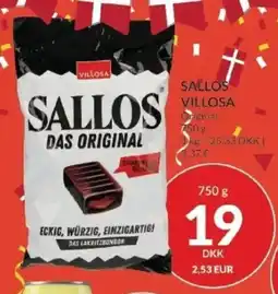 Nielsen's Discount Sallos villosa tilbud