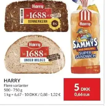 Nielsen's Discount Harry tilbud