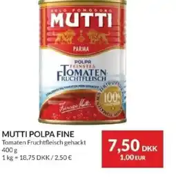 Nielsen's Discount Mutti polpa fine tilbud