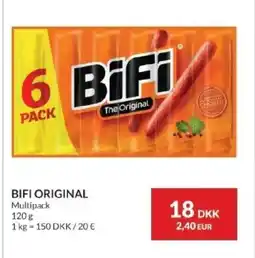 Nielsen's Discount Bifi original multipack tilbud
