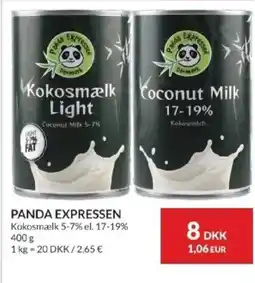 Nielsen's Discount Panda expressen tilbud