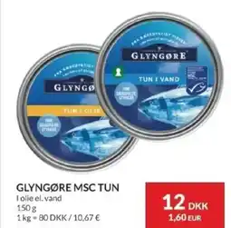 Nielsen's Discount Glyngøre msc tun tilbud