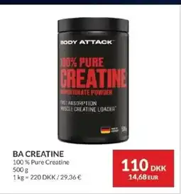 Nielsen's Discount BA CREATINE tilbud