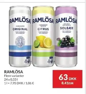 Nielsen's Discount Ramlösa tilbud