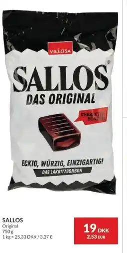 Nielsen's Discount Sallos original tilbud