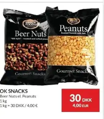 Nielsen's Discount Ok snacks tilbud
