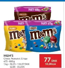 Nielsen's Discount M&m's tilbud