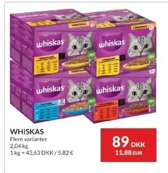 Nielsen's Discount Whiskas tilbud