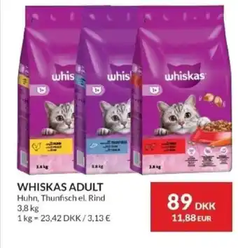 Nielsen's Discount Whiskas adult tilbud