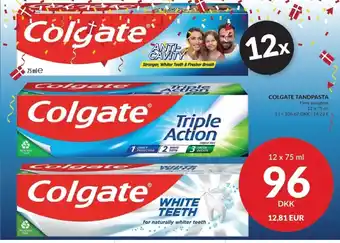 Nielsen's Discount COLGATE TANDPASTA tilbud