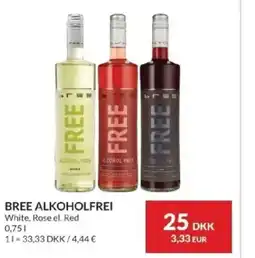 Nielsen's Discount Bree alkoholfrei tilbud