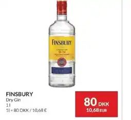Nielsen's Discount Finsbury dry gin tilbud