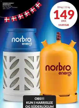 Nielsen's Discount Norbro energy propangas tilbud