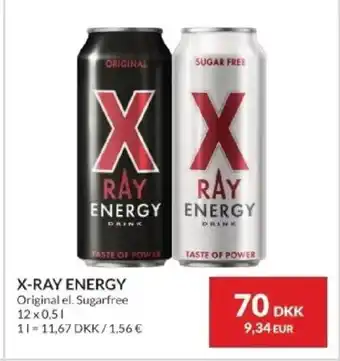 Nielsen's Discount X-ray energy tilbud