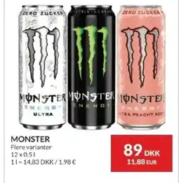 Nielsen's Discount Monster tilbud
