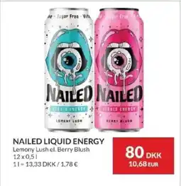 Nielsen's Discount Nailed liquid energy tilbud