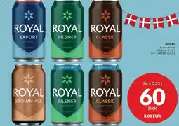 Nielsen's Discount ROYAL Flere varianter tilbud