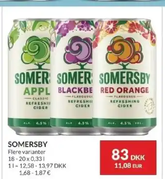 Nielsen's Discount Somersby tilbud