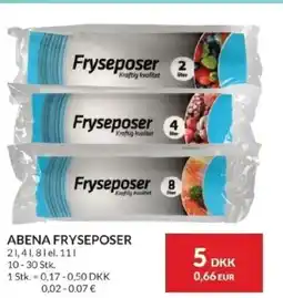 Nielsen's Discount Abena fryseposer tilbud