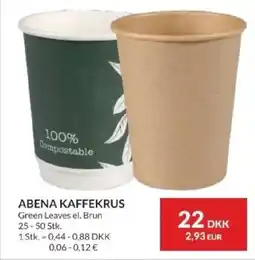Nielsen's Discount Abena kaffekrus tilbud