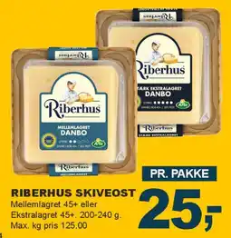 Let-Køb Riberhus Skiveost tilbud
