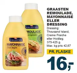 Let-Køb Graasten Remoulade, Mayonnaise eller Dressing tilbud