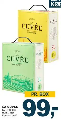 Let-Køb La Cuvée (3 L) tilbud