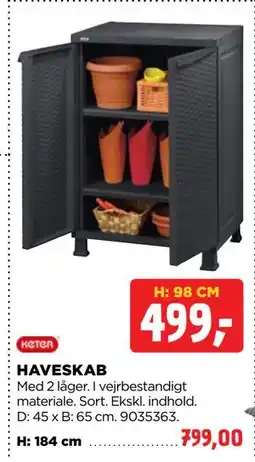 jem & fix HAVESKAB tilbud