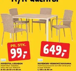 jem & fix HAVEBORD VERMONT/HAVANNA tilbud