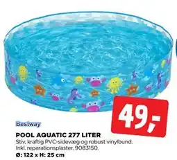 jem & fix POOL AQUATIC 277 LITER tilbud