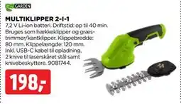 jem & fix MULTIKLIPPER 2-I-1 tilbud