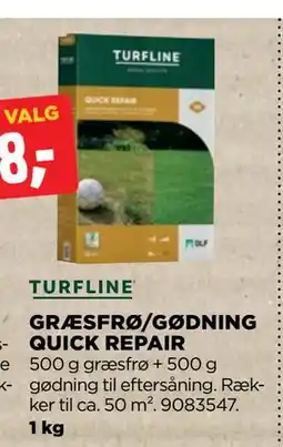 jem & fix GRÆSFRØ/GØDNING QUICK REPAIR tilbud