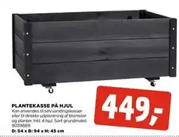jem & fix PLANTEKASSE PÅ HJUL tilbud