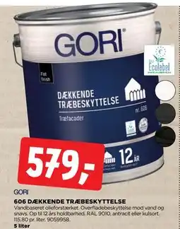 jem & fix 606 DÆKKENDE TRÆBESKYTTELSE tilbud